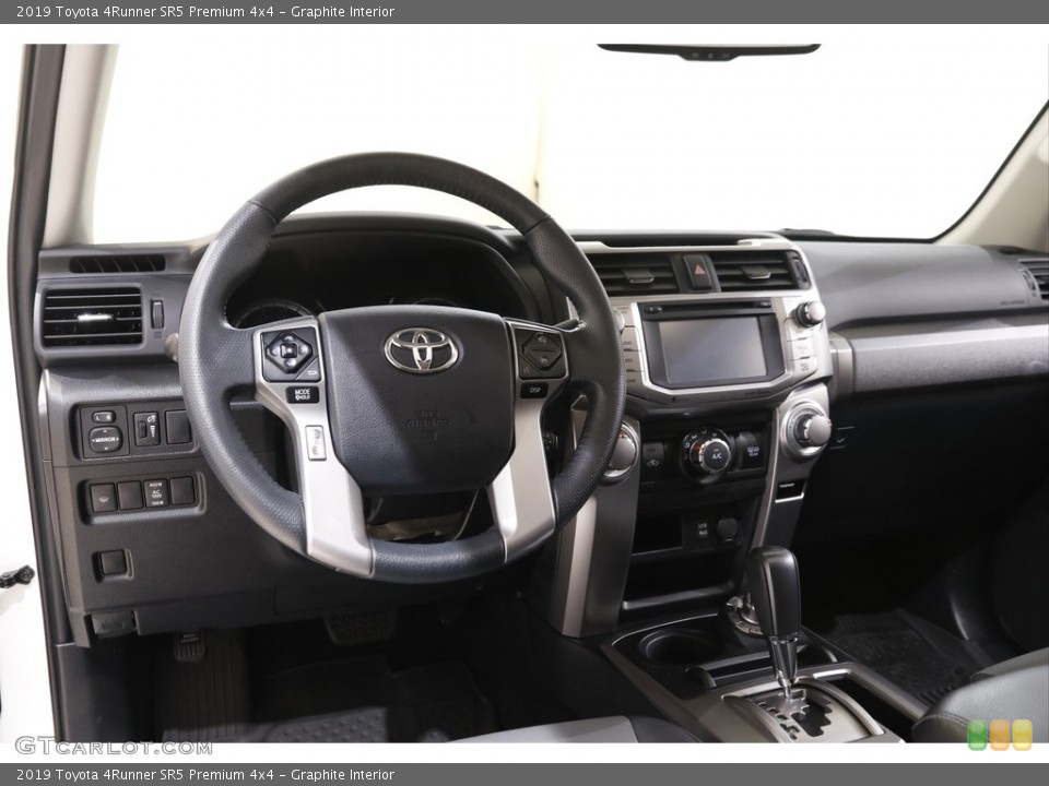 Graphite Interior Dashboard for the 2019 Toyota 4Runner SR5 Premium 4x4 #143447248