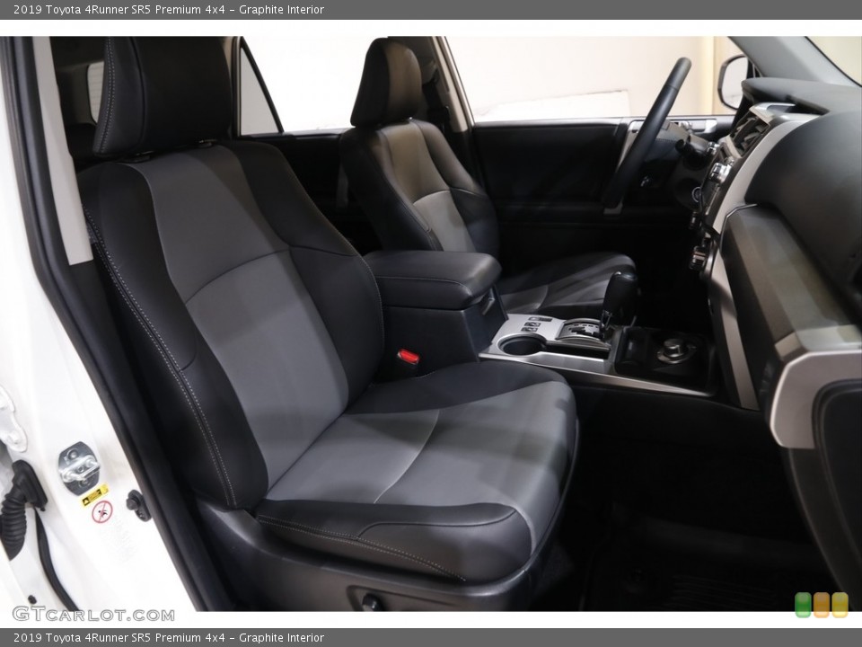 Graphite Interior Front Seat for the 2019 Toyota 4Runner SR5 Premium 4x4 #143447463