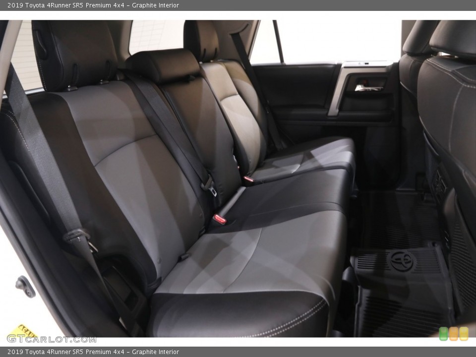 Graphite Interior Rear Seat for the 2019 Toyota 4Runner SR5 Premium 4x4 #143447486