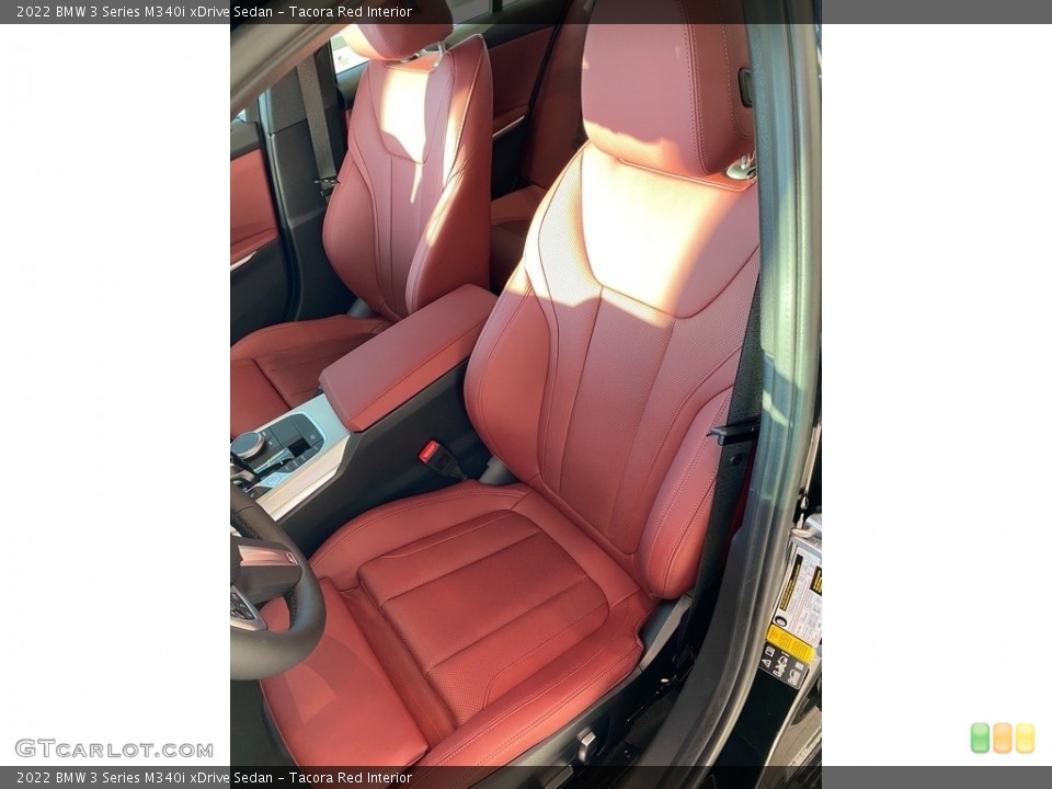 Tacora Red Interior Photo for the 2022 BMW 3 Series M340i xDrive Sedan #143450398