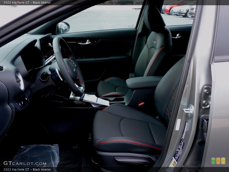 Black Interior Front Seat for the 2022 Kia Forte GT #143453109