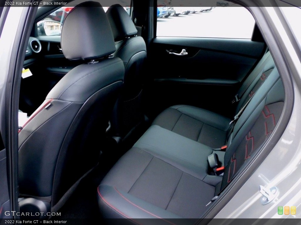 Black Interior Rear Seat for the 2022 Kia Forte GT #143453130