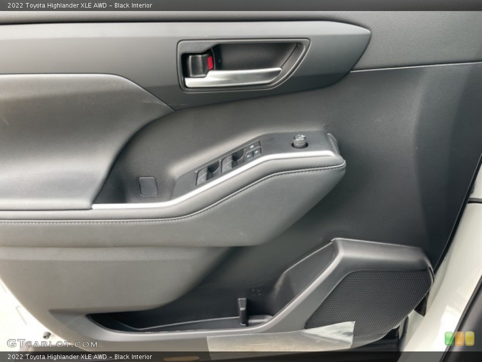 Black Interior Door Panel for the 2022 Toyota Highlander XLE AWD #143453340