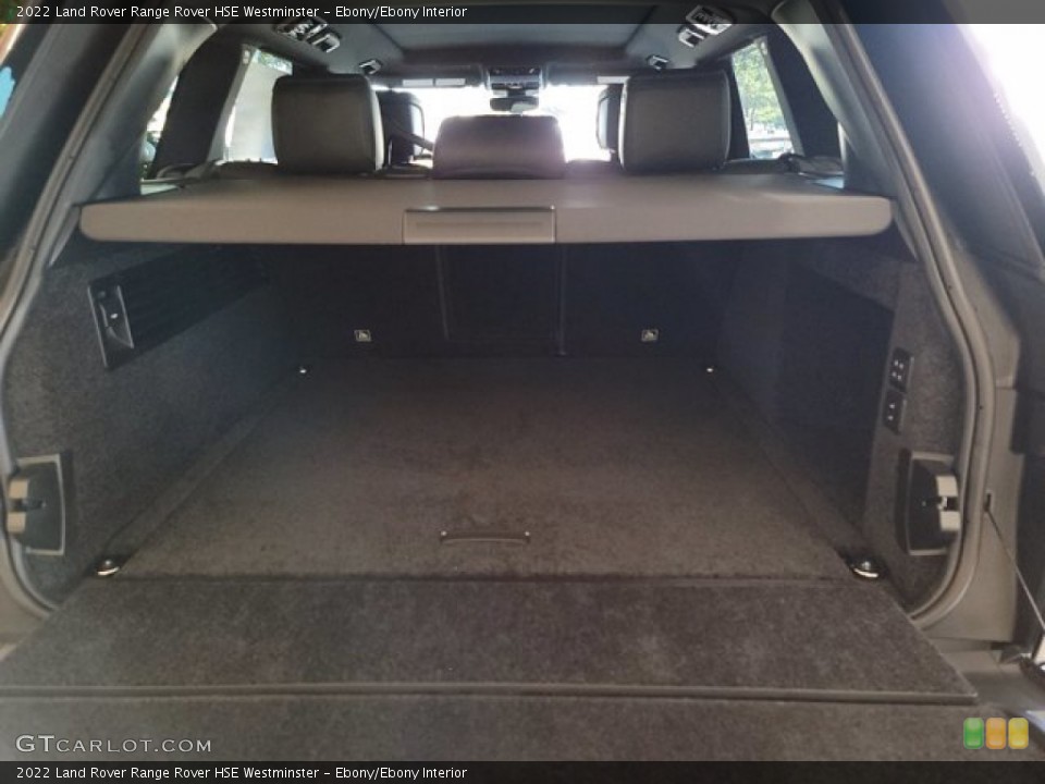 Ebony/Ebony Interior Trunk for the 2022 Land Rover Range Rover HSE Westminster #143453898