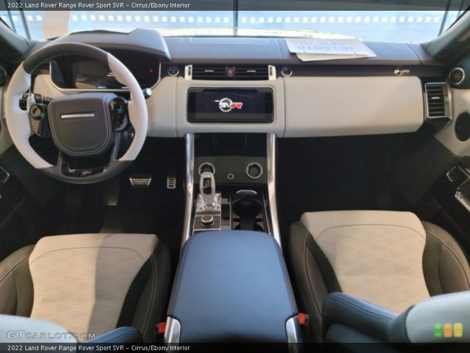 Cirrus/Ebony Interior Dashboard for the 2022 Land Rover Range Rover Sport SVR #143454174
