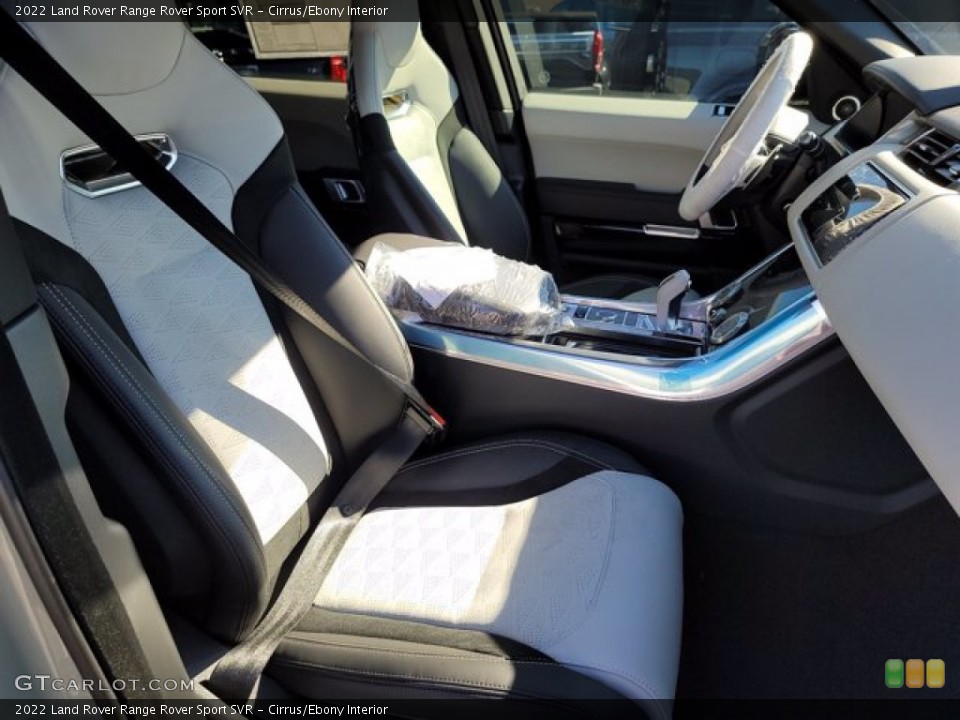 Cirrus/Ebony Interior Front Seat for the 2022 Land Rover Range Rover Sport SVR #143454915