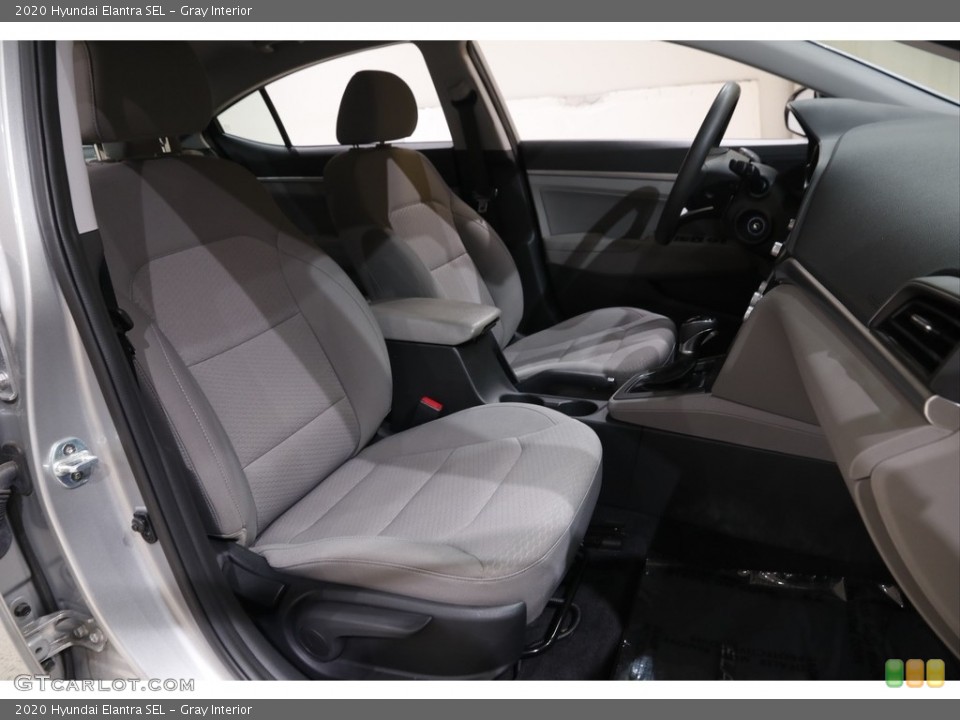 Gray 2020 Hyundai Elantra Interiors