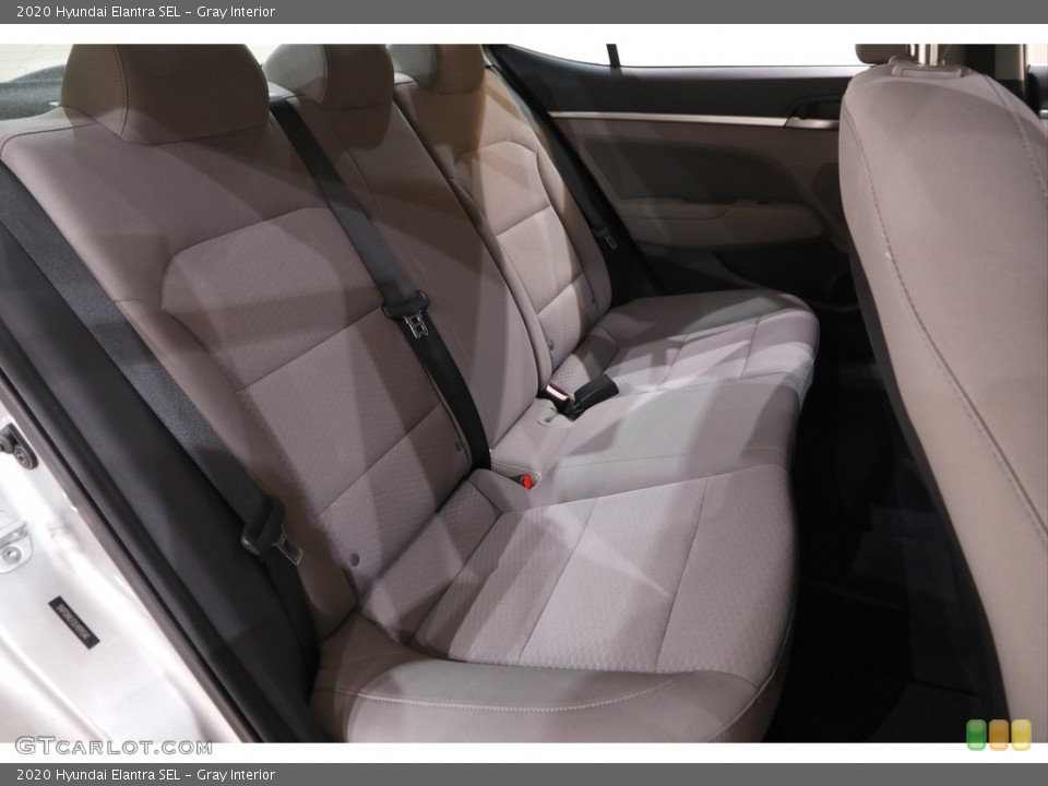 Gray Interior Rear Seat for the 2020 Hyundai Elantra SEL #143455836