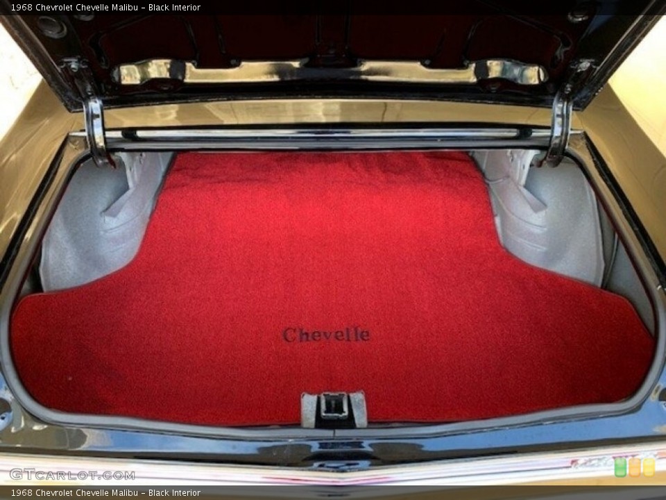 Black Interior Trunk for the 1968 Chevrolet Chevelle Malibu #143458746