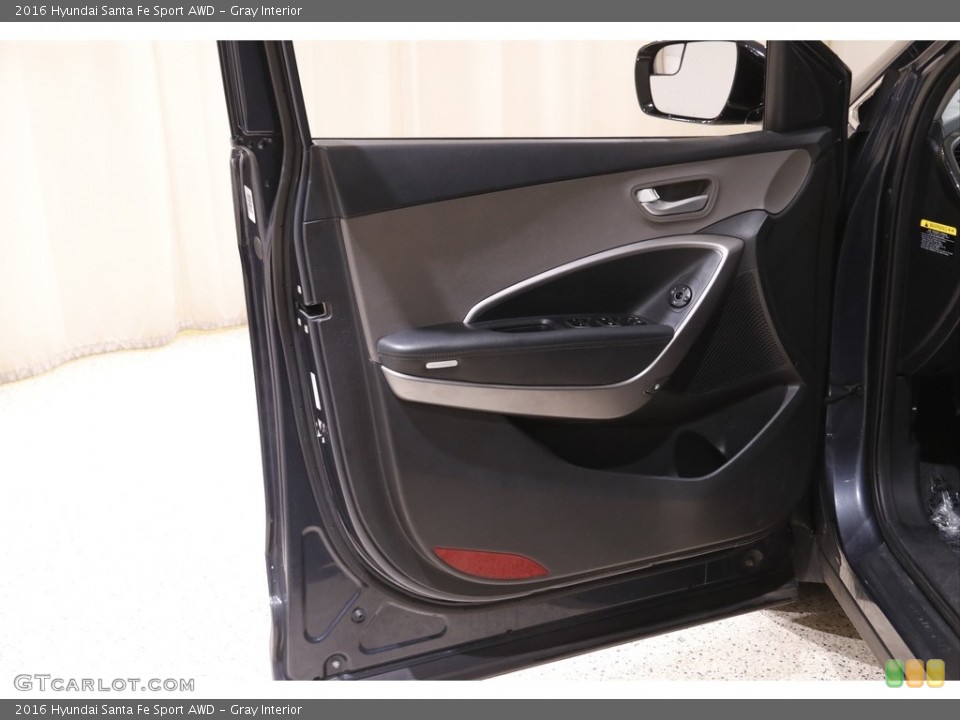Gray Interior Door Panel for the 2016 Hyundai Santa Fe Sport AWD #143461183