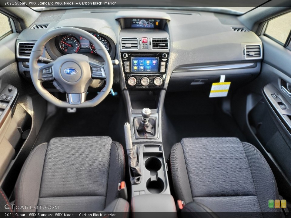 Carbon Black Interior Photo for the 2021 Subaru WRX  #143461840