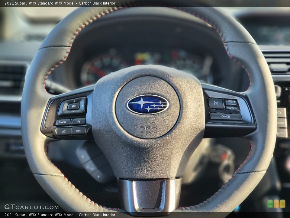Carbon Black Interior Steering Wheel for the 2021 Subaru WRX  #143461912
