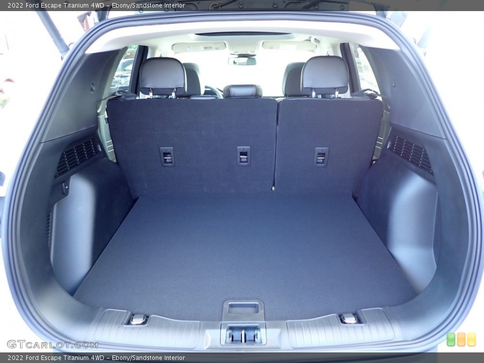 Ebony/Sandstone Interior Trunk for the 2022 Ford Escape Titanium 4WD #143463263