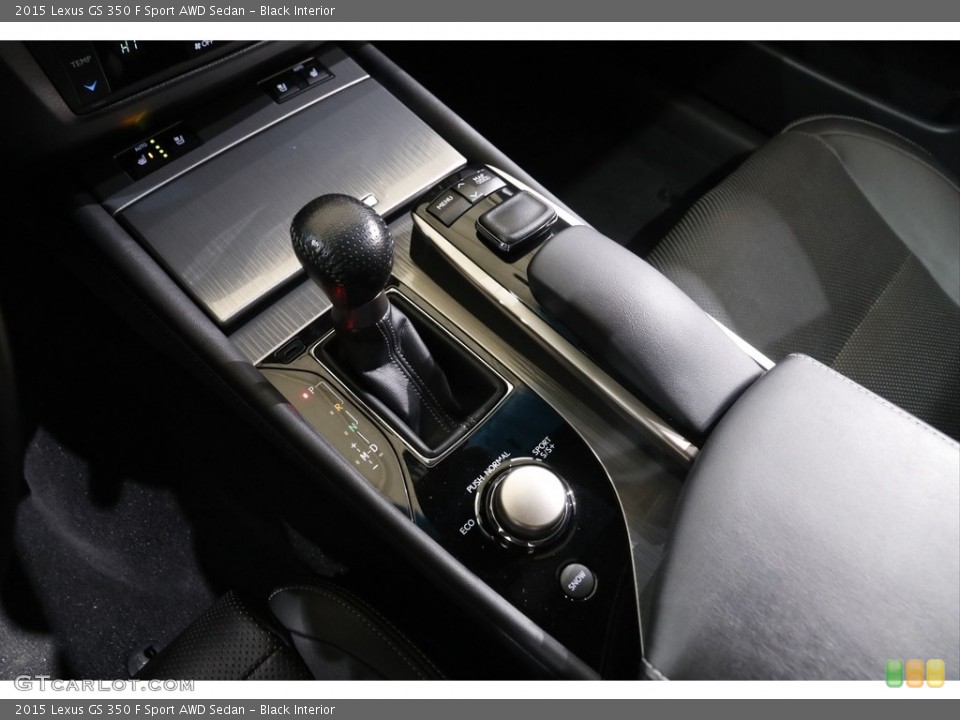 Black Interior Transmission for the 2015 Lexus GS 350 F Sport AWD Sedan #143464541