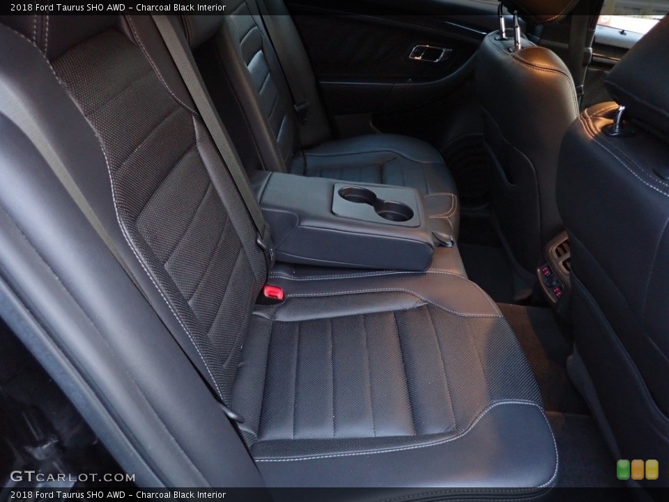 Charcoal Black Interior Rear Seat for the 2018 Ford Taurus SHO AWD #143464691
