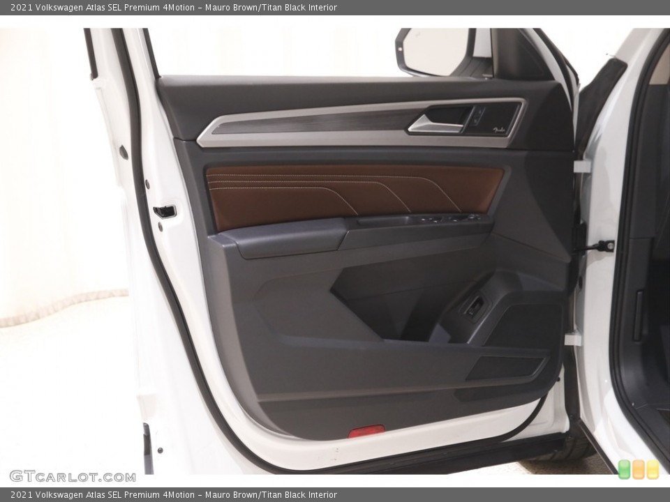 Mauro Brown/Titan Black Interior Door Panel for the 2021 Volkswagen Atlas SEL Premium 4Motion #143466629