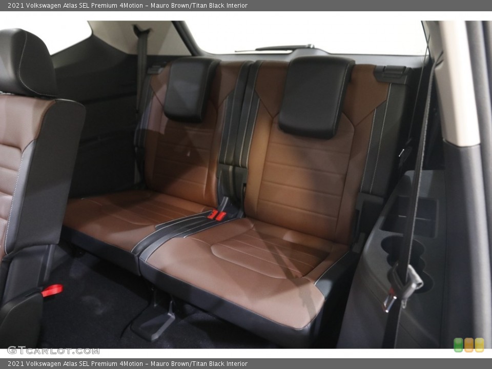 Mauro Brown/Titan Black Interior Rear Seat for the 2021 Volkswagen Atlas SEL Premium 4Motion #143466860