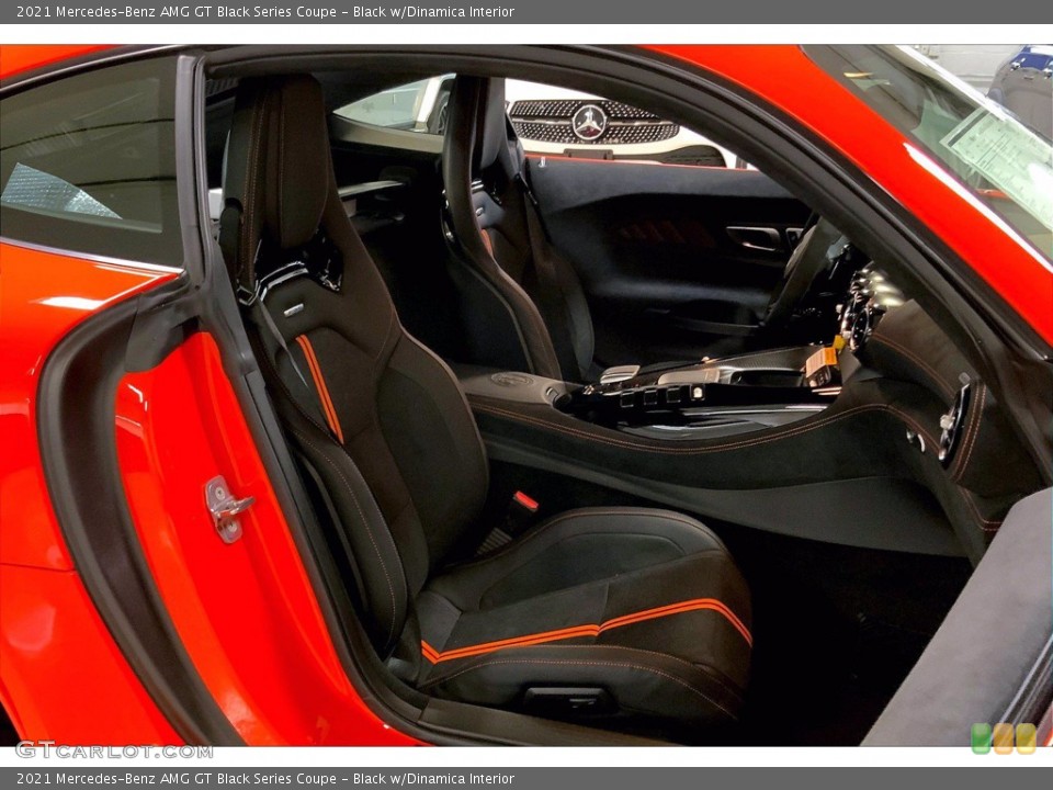 Black w/Dinamica 2021 Mercedes-Benz AMG GT Interiors