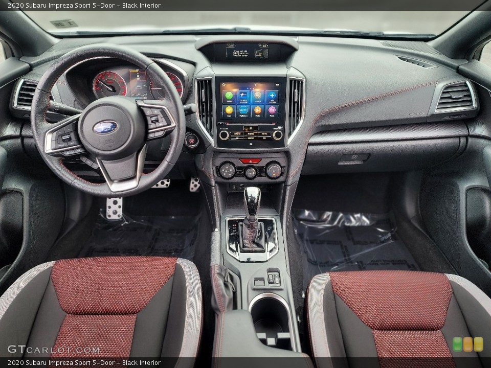 Black Interior Dashboard for the 2020 Subaru Impreza Sport 5-Door #143470433