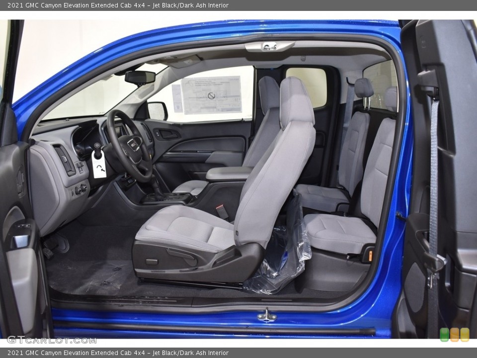 Jet Black/Dark Ash Interior Photo for the 2021 GMC Canyon Elevation Extended Cab 4x4 #143473076