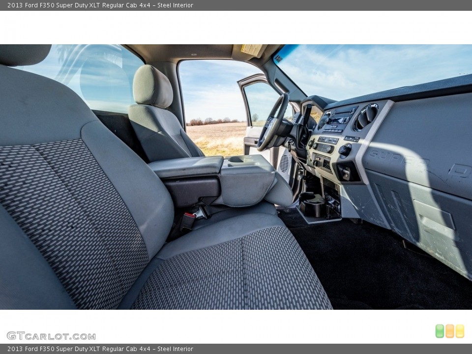 Steel Interior Front Seat for the 2013 Ford F350 Super Duty XLT Regular Cab 4x4 #143476541