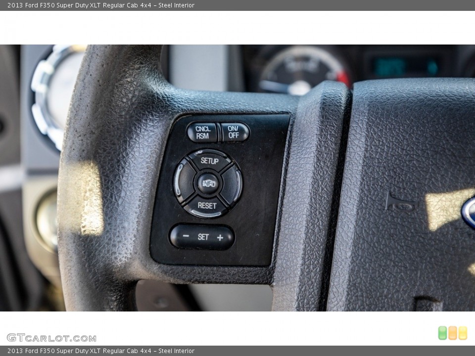 Steel Interior Steering Wheel for the 2013 Ford F350 Super Duty XLT Regular Cab 4x4 #143476643
