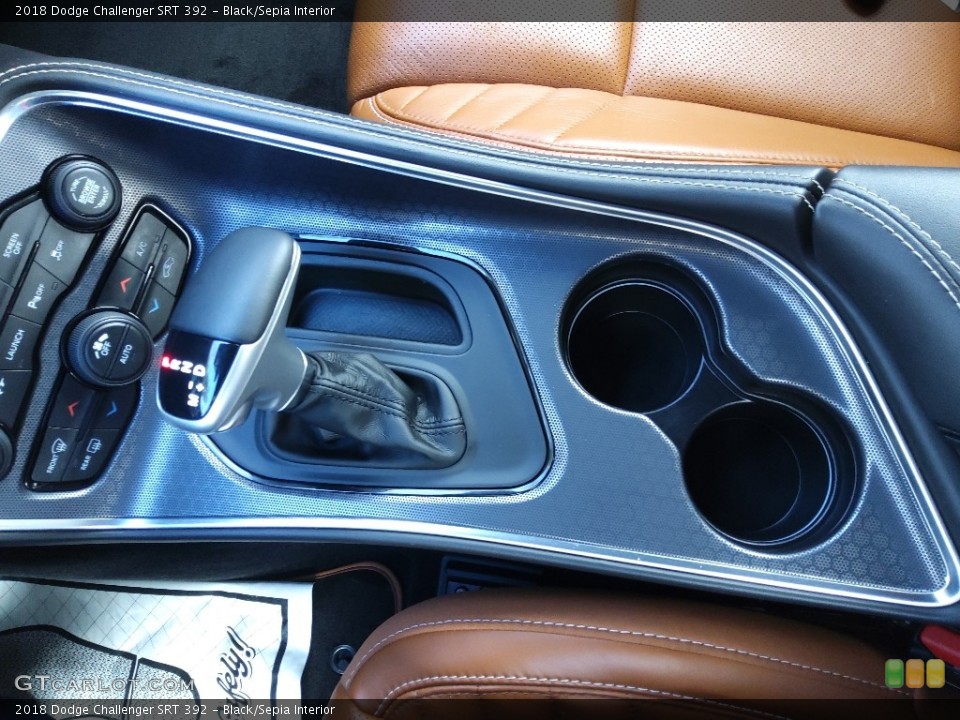 Black/Sepia Interior Transmission for the 2018 Dodge Challenger SRT 392 #143480481