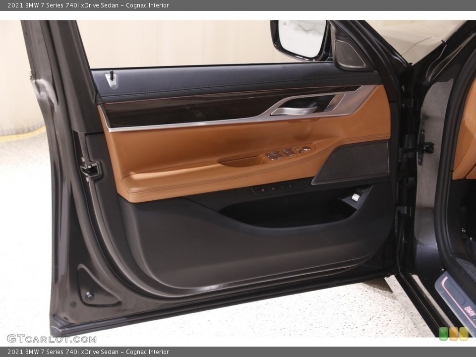 Cognac Interior Door Panel for the 2021 BMW 7 Series 740i xDrive Sedan #143480775