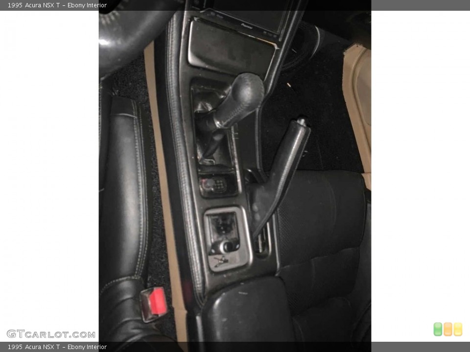 Ebony Interior Transmission for the 1995 Acura NSX T #143485430