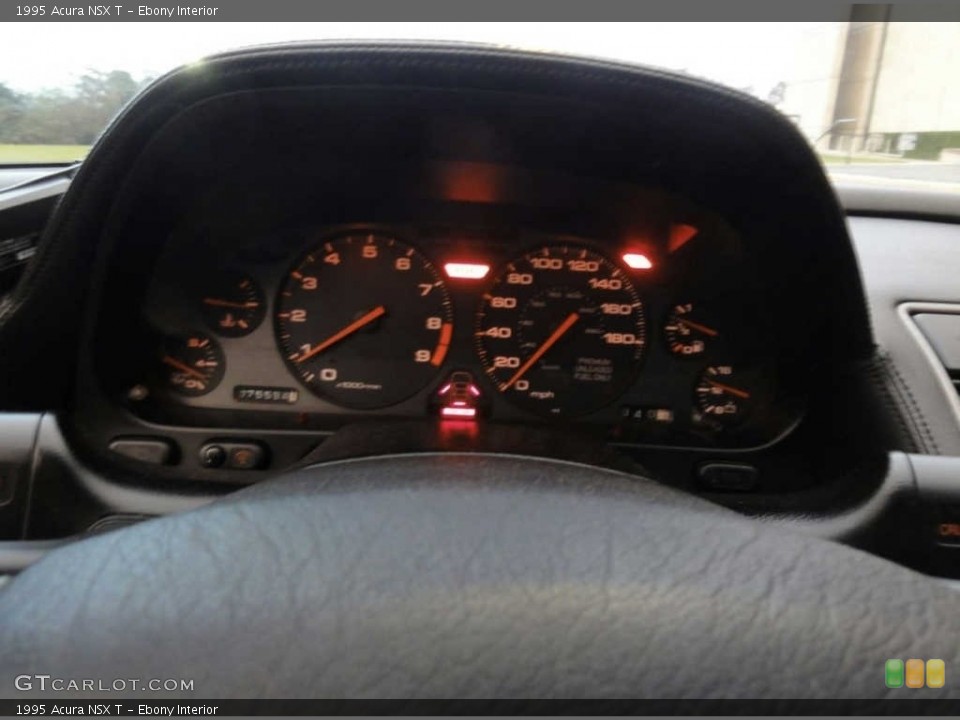 Ebony Interior Gauges for the 1995 Acura NSX T #143485769