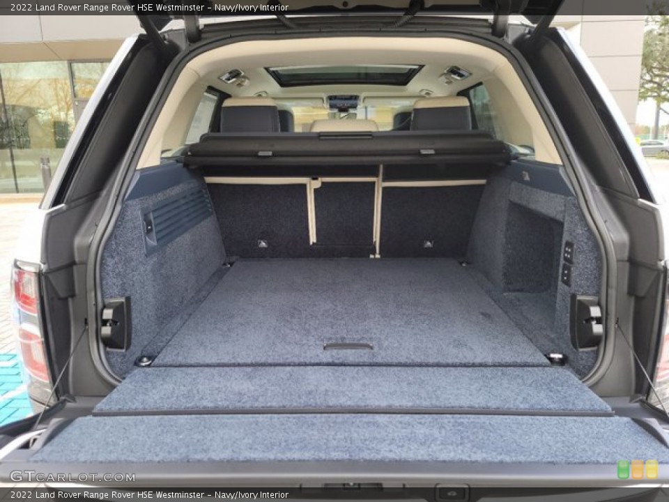 Navy/Ivory Interior Trunk for the 2022 Land Rover Range Rover HSE Westminster #143487344