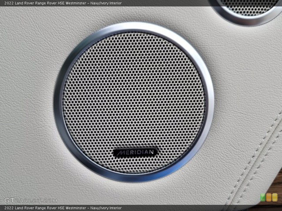 Navy/Ivory Interior Audio System for the 2022 Land Rover Range Rover HSE Westminster #143487419