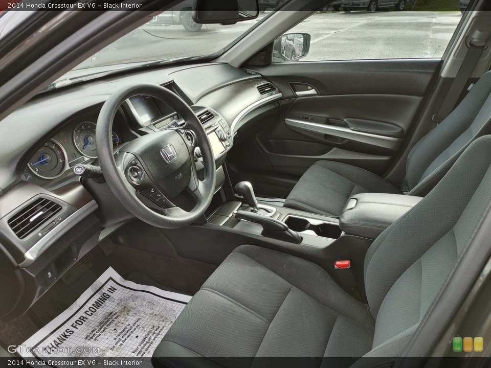 Black 2014 Honda Crosstour Interiors