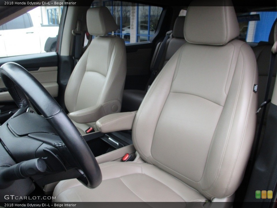 Beige Interior Front Seat for the 2018 Honda Odyssey EX-L #143495115
