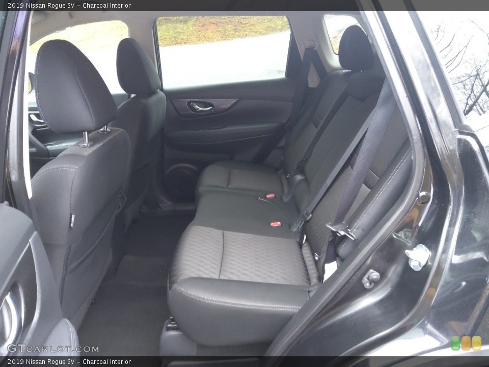 Charcoal Interior Rear Seat for the 2019 Nissan Rogue SV #143498052