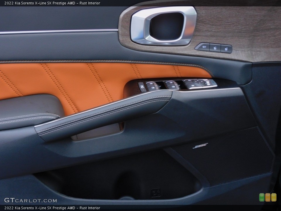 Rust Interior Door Panel for the 2022 Kia Sorento X-Line SX Prestige AWD #143499990