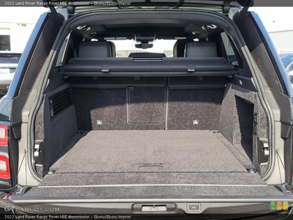 Ebony/Ebony Interior Trunk for the 2022 Land Rover Range Rover HSE Westminster #143500085