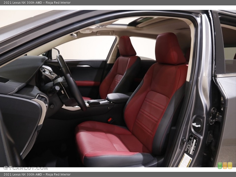Rioja Red Interior Photo for the 2021 Lexus NX 300h AWD #143500172