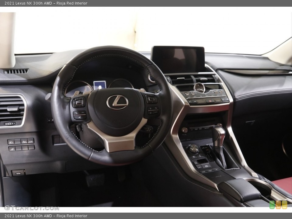 Rioja Red Interior Dashboard for the 2021 Lexus NX 300h AWD #143500190