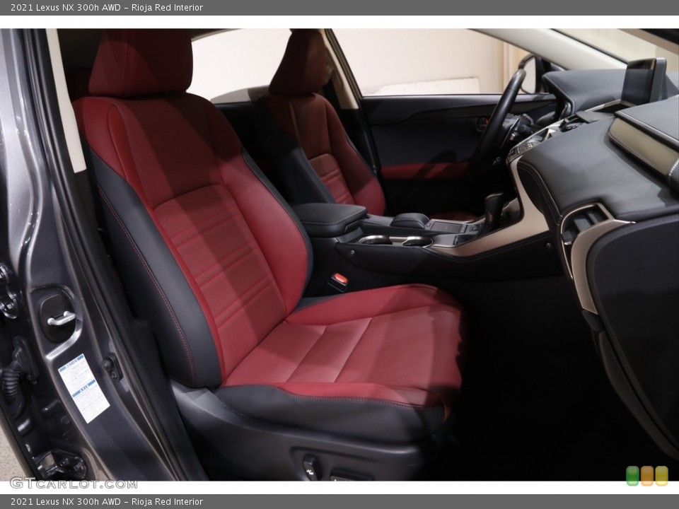 Rioja Red Interior Front Seat for the 2021 Lexus NX 300h AWD #143500373