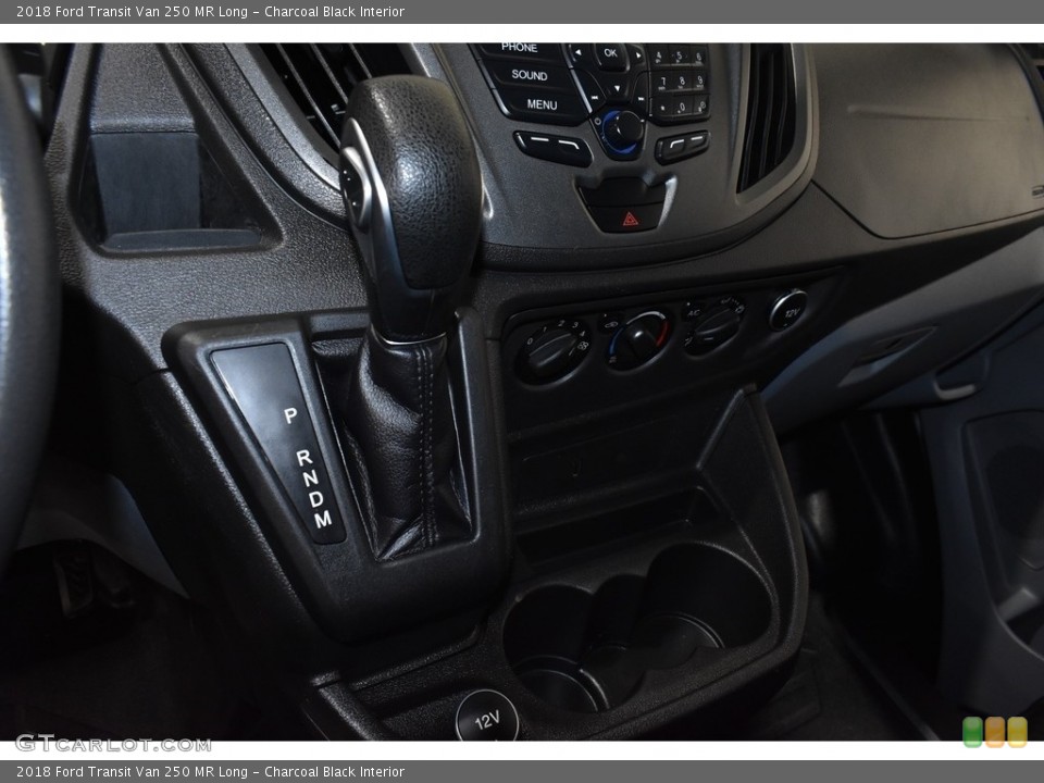 Charcoal Black Interior Transmission for the 2018 Ford Transit Van 250 MR Long #143505034