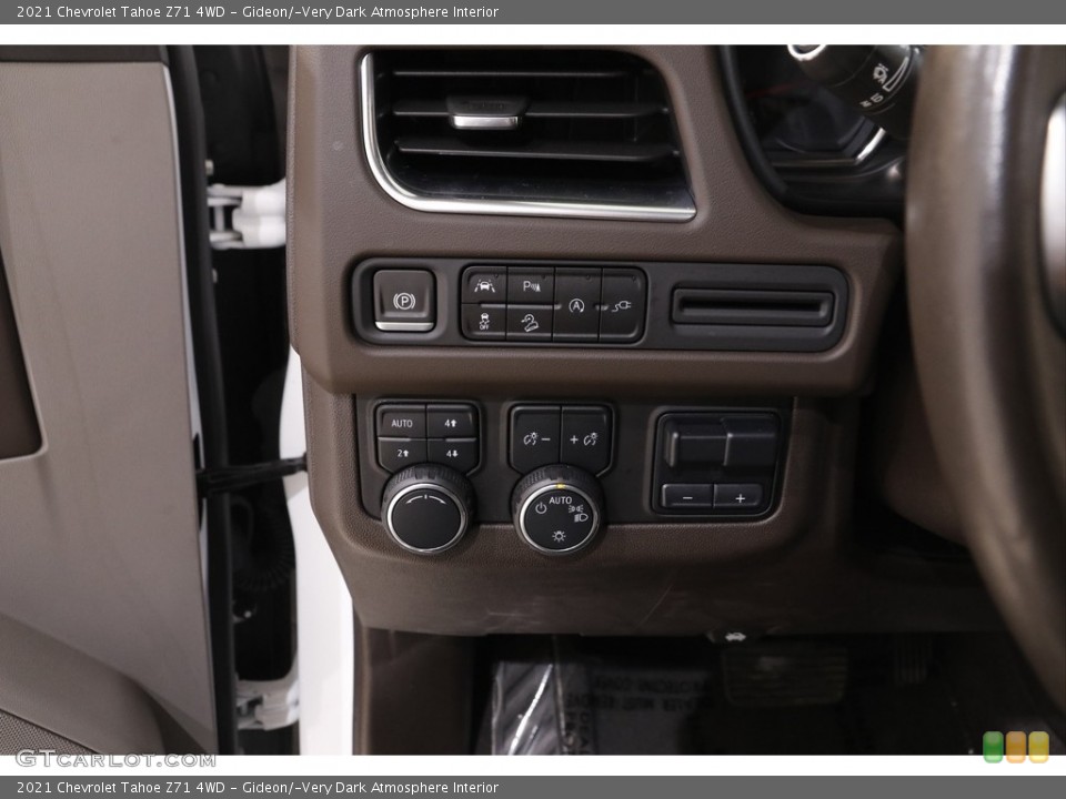 Gideon/­Very Dark Atmosphere Interior Controls for the 2021 Chevrolet Tahoe Z71 4WD #143506639