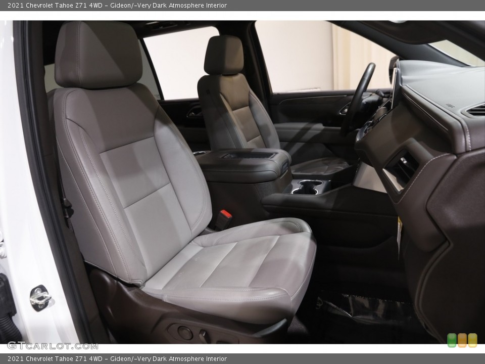 Gideon/­Very Dark Atmosphere Interior Front Seat for the 2021 Chevrolet Tahoe Z71 4WD #143506825