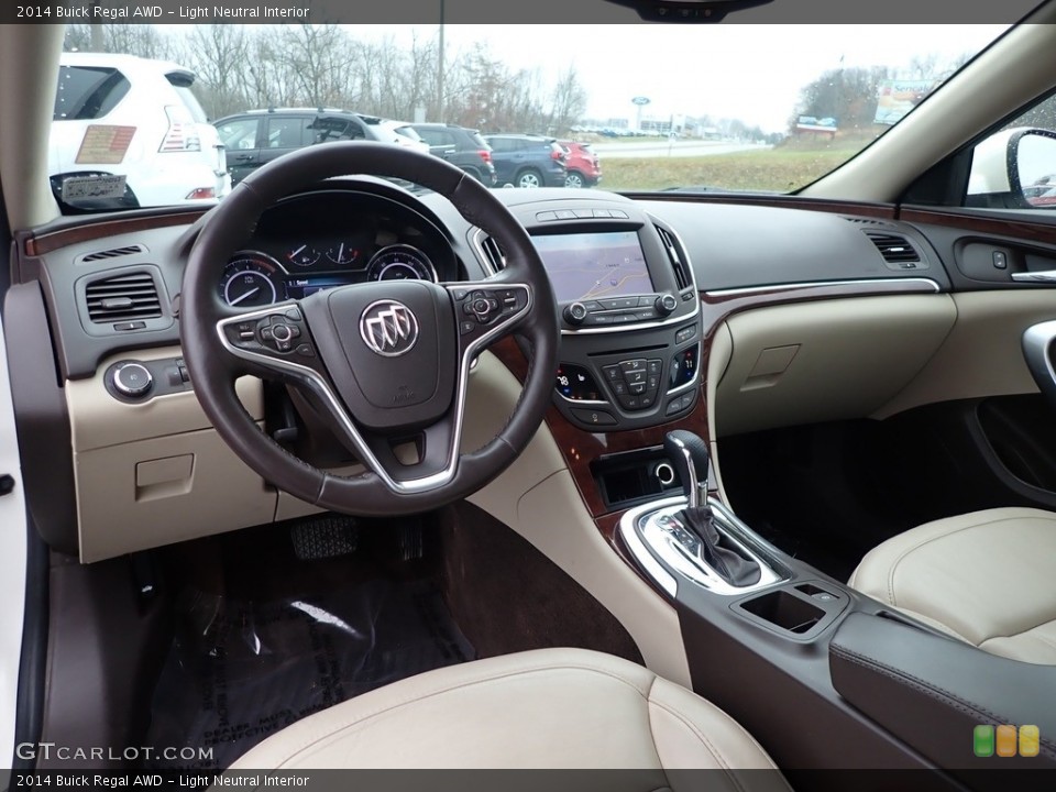 Light Neutral Interior Front Seat for the 2014 Buick Regal AWD #143514747