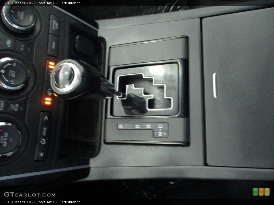 Black Interior Transmission for the 2014 Mazda CX-9 Sport AWD #143515113