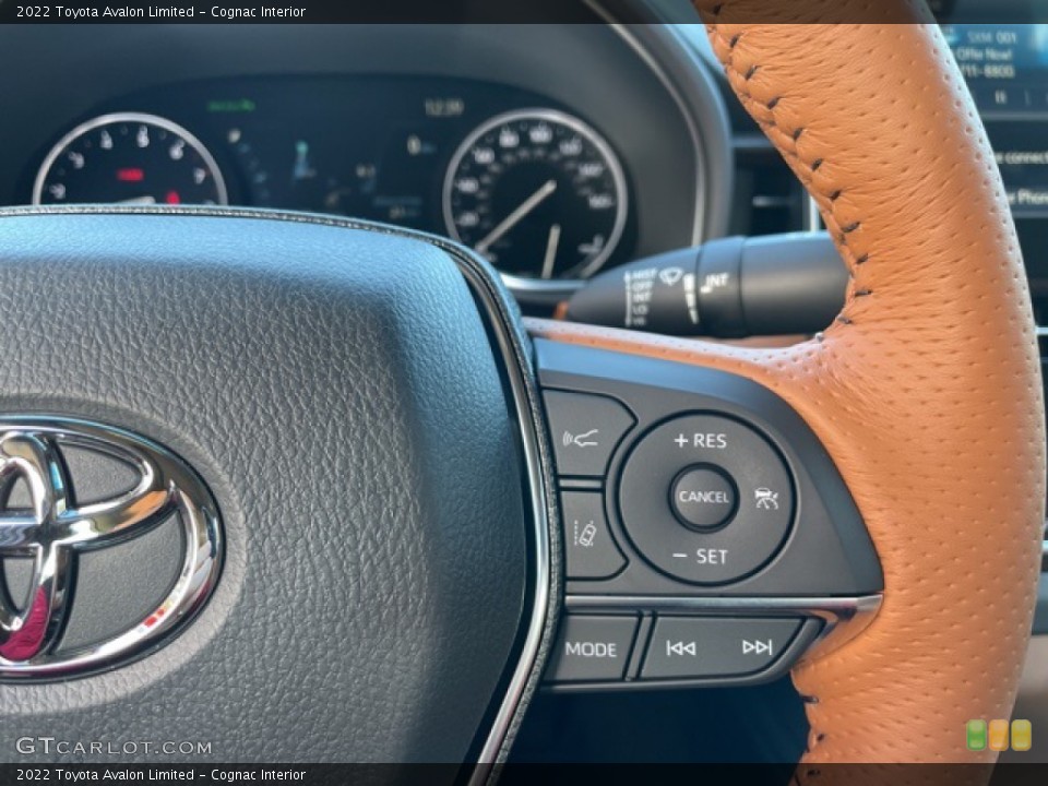 Cognac Interior Steering Wheel for the 2022 Toyota Avalon Limited #143515188