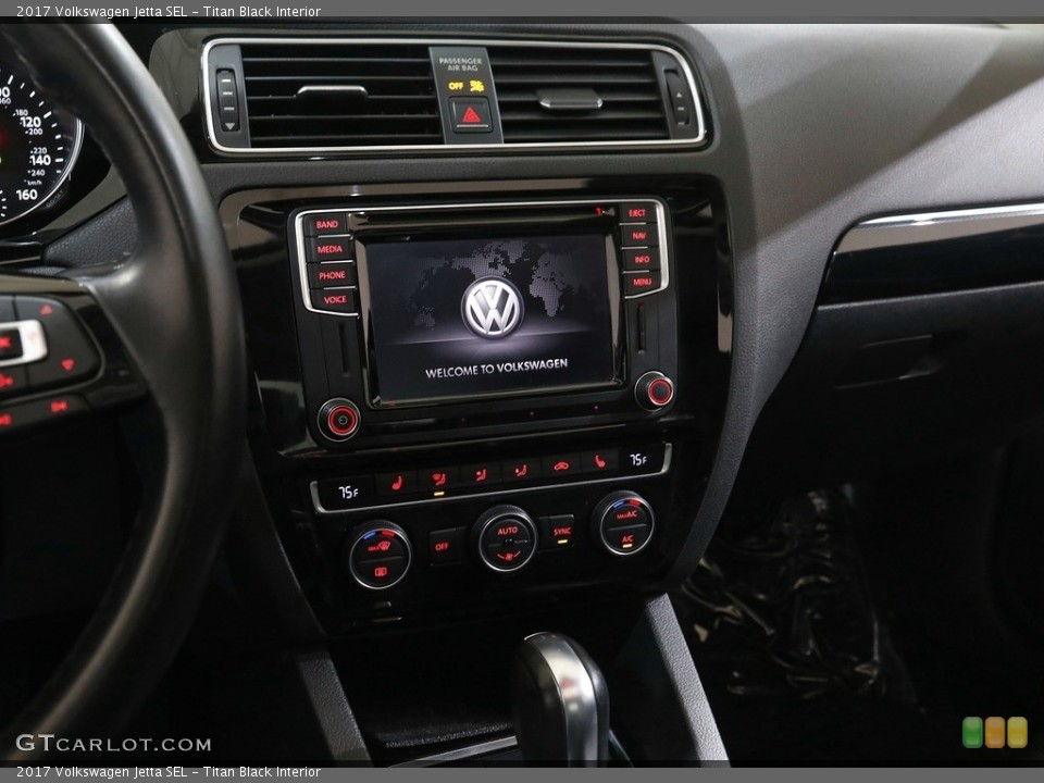 Titan Black Interior Controls for the 2017 Volkswagen Jetta SEL #143515833