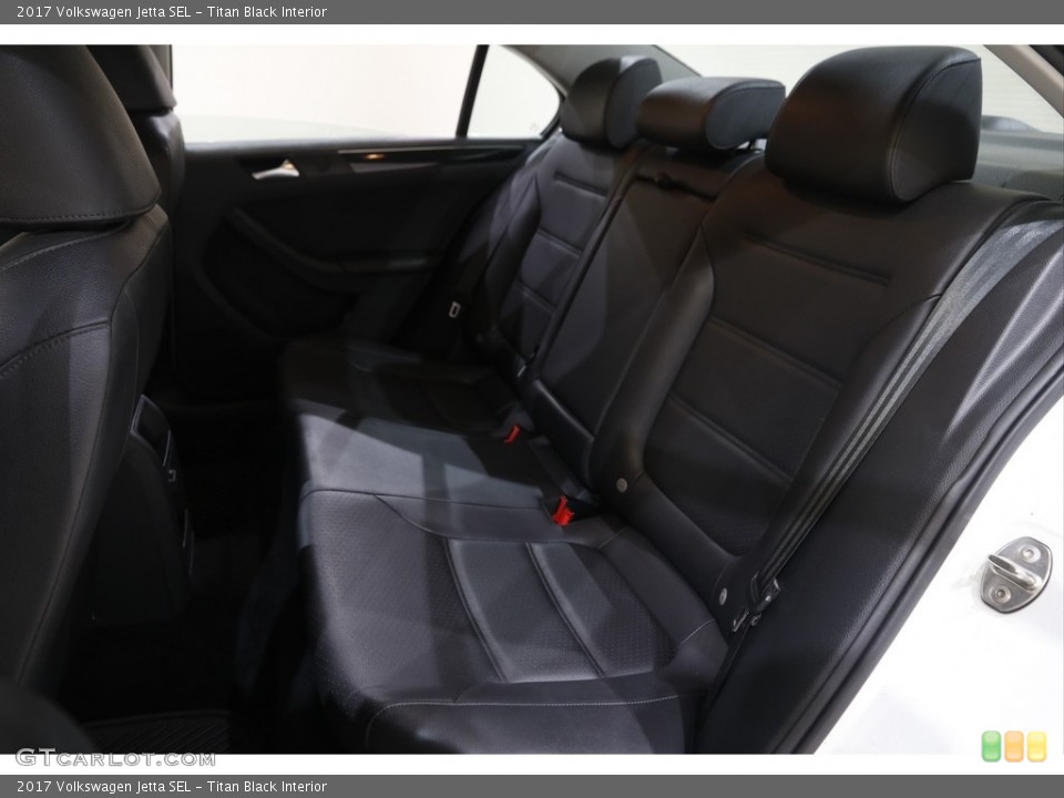Titan Black Interior Rear Seat for the 2017 Volkswagen Jetta SEL #143515932