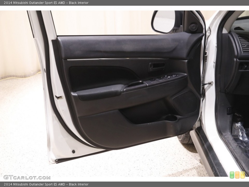 Black Interior Door Panel for the 2014 Mitsubishi Outlander Sport ES AWD #143516580