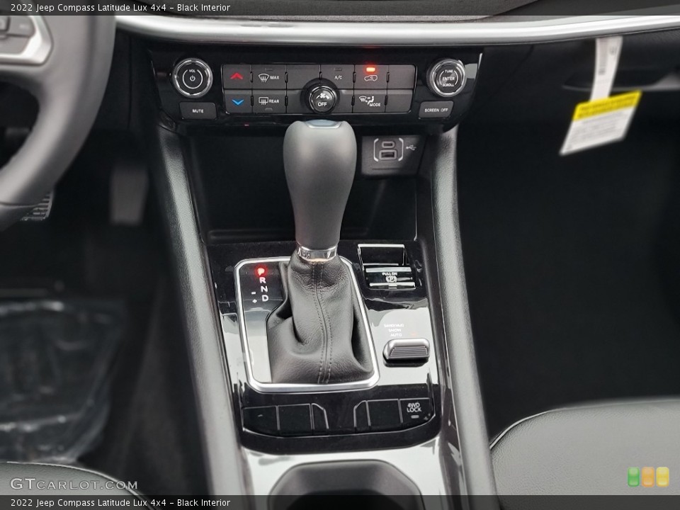 Black Interior Transmission for the 2022 Jeep Compass Latitude Lux 4x4 #143520521